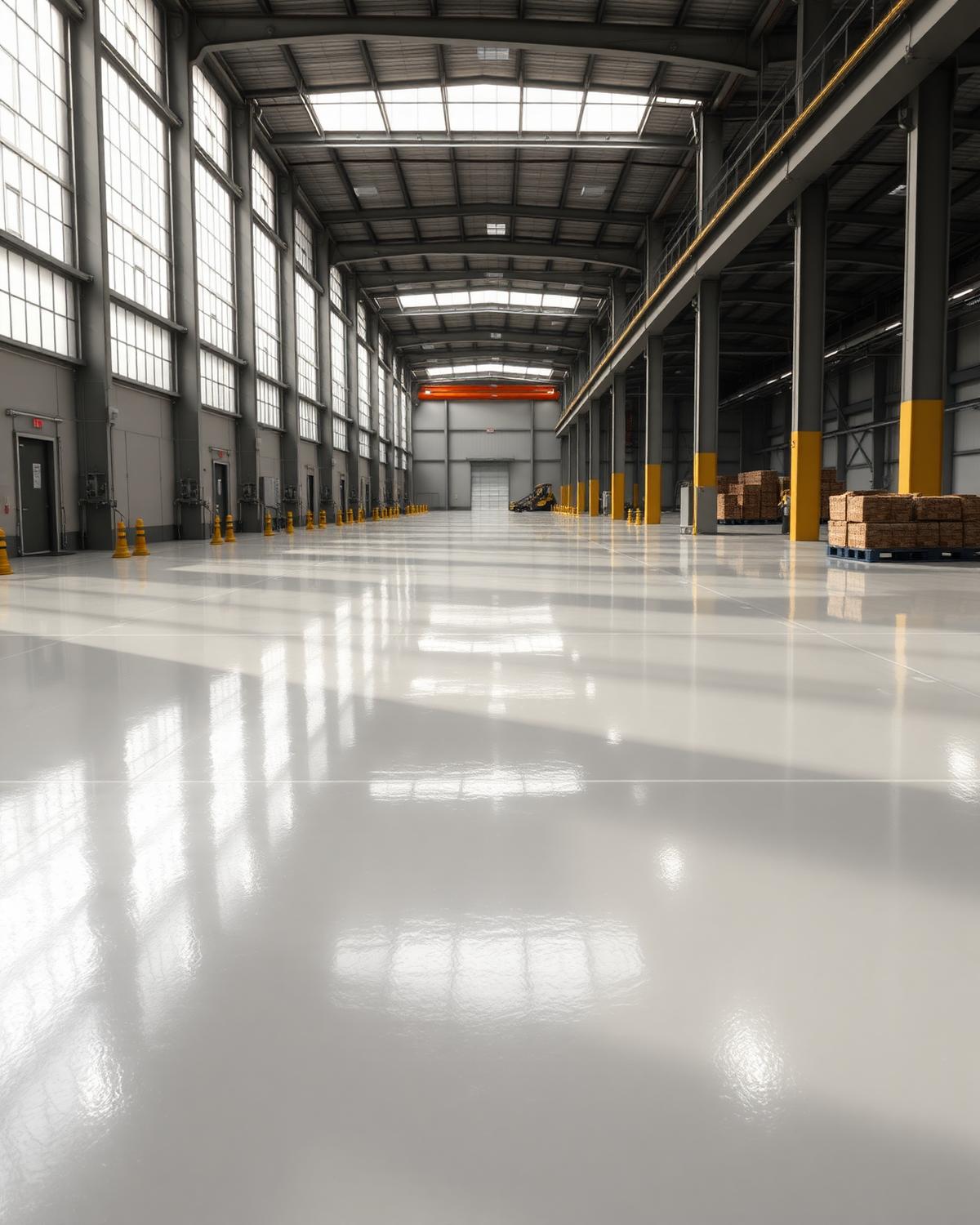 Industriel — ambiance Gris Perle, Gris clair brillant